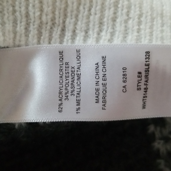 🌷Ricki's Fair Isle Crew Neck Sweater XL - Picture 6 of 6